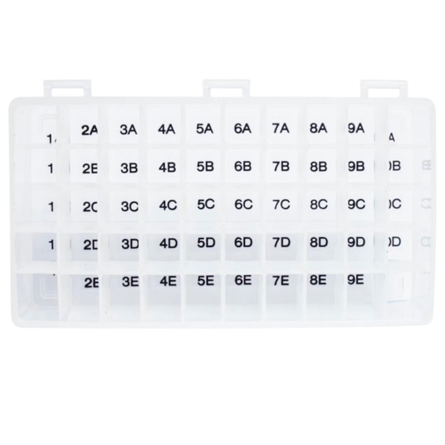 Caixa Para 50 Microtubos de 1,5 a 2,0ml Transparente-99fb24fd-982b-4568-af84-1462cd02b4b2