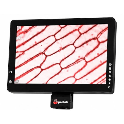 Câmera Digital Para Microscópio Com Tela LCD