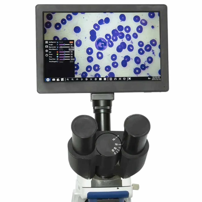 Câmera Digital Para Microscópio Com Tela LCD-137c60d8-b57d-4e1c-b806-a021d1a62b7f
