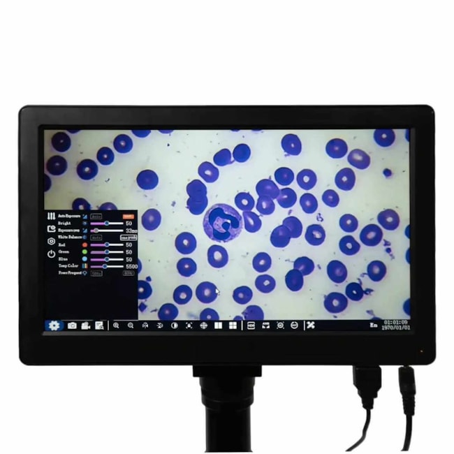 Câmera Digital Para Microscópio Com Tela LCD-b130b9d4-5141-40f7-ace4-8f119324e622
