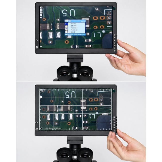 Câmera Digital Para Microscópio Com Tela LCD-1c55c802-5a8a-42a0-82fa-f348523cdc22