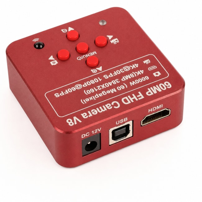 Câmera Para Microscópio 60mp 4K Entrada HDMI e USB-2710f491-5fc4-46ee-809f-723127a9d7e0