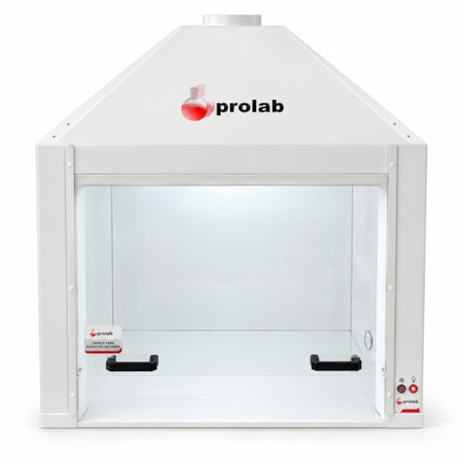 Capela de Exaustão de Gases em Fibra de Vidro 112 cm Prolab