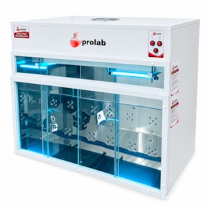 Capela de Fluxo Laminar para Microbiologia 60 cm Porta Horizontal Prolab