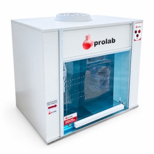 Capela de Fluxo Laminar para Microbiologia 80 cm Porta Vertical Prolab