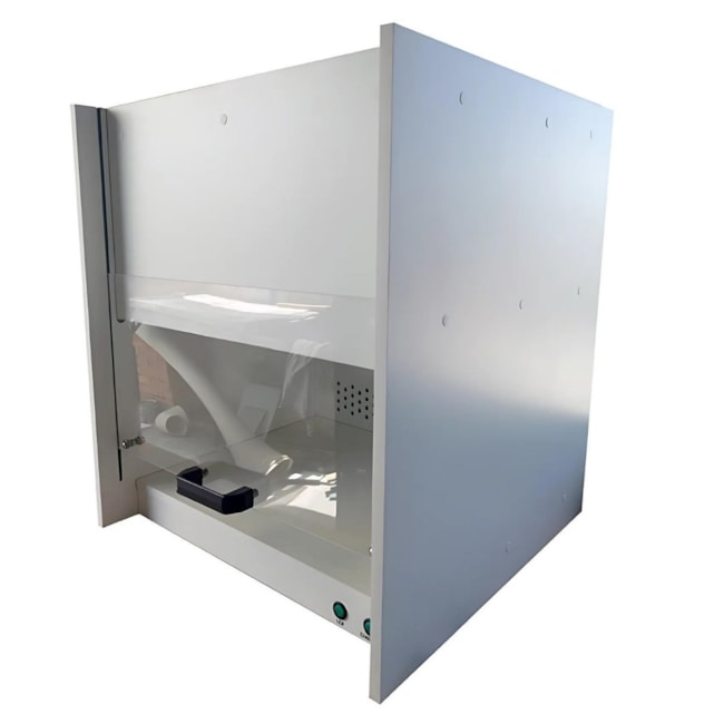 Capela Fluxo Lâminar 100x65x54cm Basic MDF Naval Alta Resistência-4f842b11-b314-4005-9149-4134dca131ee