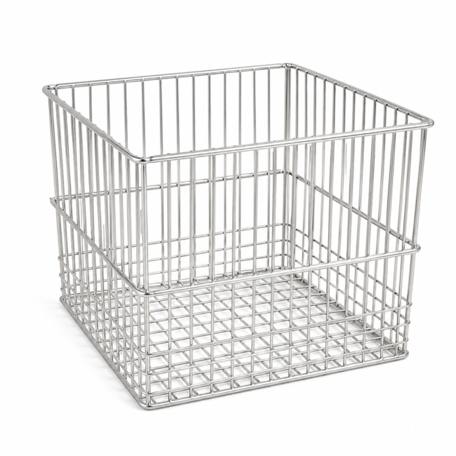 Cesto De Arame em Aço Inox Quadrado-558ec1f1-4d31-42d5-97e0-d12c13c7c705