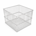 Cesto De Arame em Aço Inox Quadrado-49a447f1-c269-45e7-a297-1e2caa83cd92