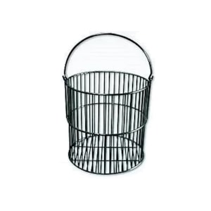 Cesto para Autoclave Redondo de Aço Inox 15x15cm