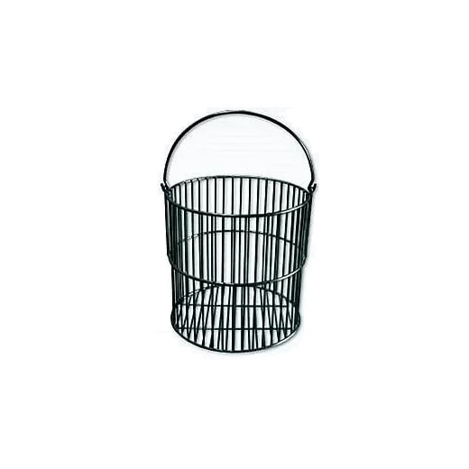 Cesto para Autoclave Redondo de Aço Inox 20x15cm