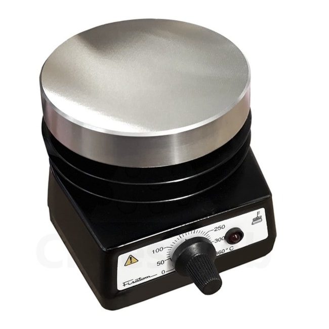 Chapa Aquecedora 10cm de Diâmetro Em Alumínio Temperatura 50 a 320ºC Fisatom-88bc6220-9e79-4db9-b3c4-7c81f98d2550