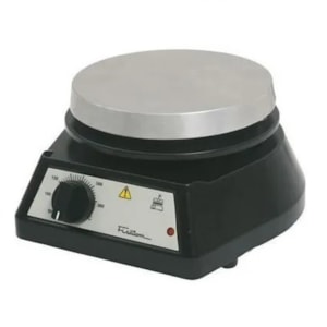 Chapa Aquecedora 14cm de Diâmetro Em Alumínio Temperatura 50 a 360ºC Fisatom