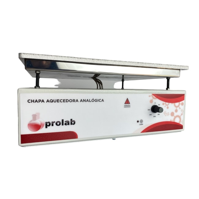 Chapa Aquecedora Analógica Em Alumínio 25x30cm-710cd115-6a9f-4877-a5b4-ece7da889a12