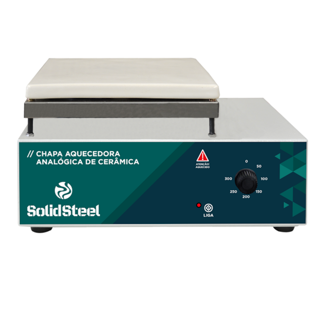 Chapa Aquecedora Analógica Em Cerâmica 30x20cm-3a07d49b-176b-400a-a862-ac3acbfd708f