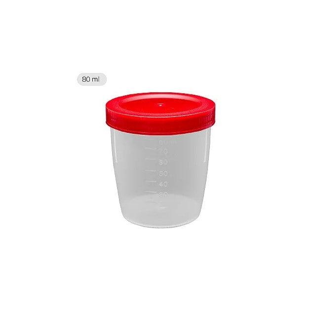 Coletor Universal 80 mL Estéril Embalagem Individual Pacote com 100 Unidades-ce5f8c92-2458-4edc-ab10-dfe7866d7951