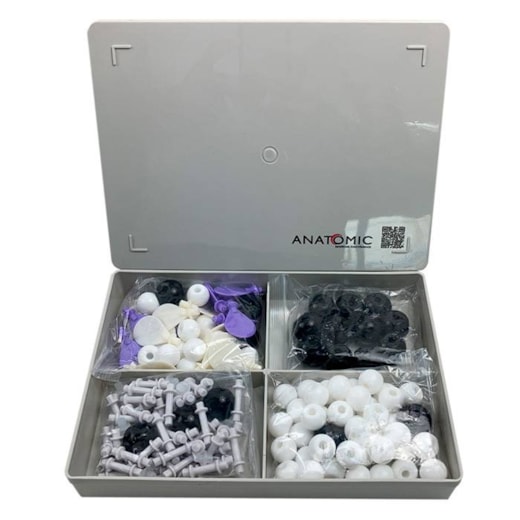 Conjunto Estrutura Molecular de Orbitais Atômicos com 172 Peças para Química