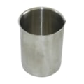 Copo Becker Em Aço Inox Forma Baixa 2000ml 130x180mm-9bdf64b3-fe9d-49b5-8a67-0c8b6be3829e