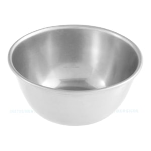 Cuba Redonda em Aço Inox Para Assepsia Redonda 08x3,6cm 160ml
