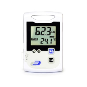 Data Logger LOG110 Temperatura e Umidade com Entrada para Sensor Externo - Incoterm 3030.19