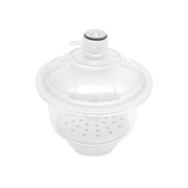 Dessecador de Vidro Completo Com Tampa Luva e Disco de Porcelana 240mm-a6c8acca-6342-48b5-ba12-6b961cde435a