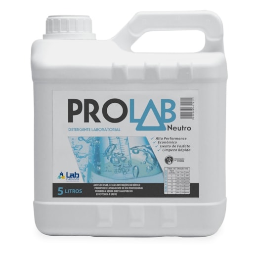 Detergente Neutro Prolab Frasco Com 5 Litros