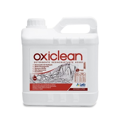 Detergente Oxiclean Acido Prolab fr com 5 litros