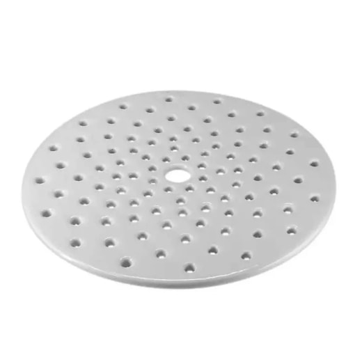 Disco de Porcelana Para Dessecador Furos Pequenos 210mm