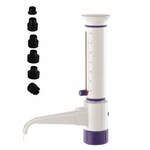 Dispensador para Frasco Reagente 5,0 a 60,0 mL Autoclavável