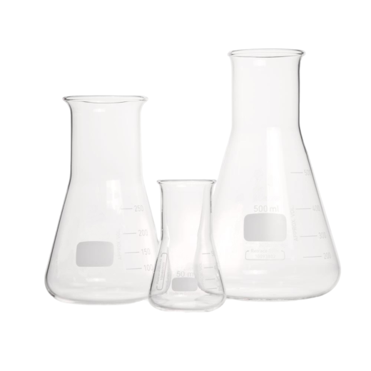 Erlenmeyer Boca Larga 250ml