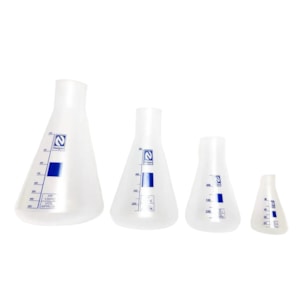 Erlenmeyer De Plástico Autoclavável Sem Tampa 500ml