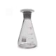 Erlenmeyer Graduado Com Rolha de Poli 125ml