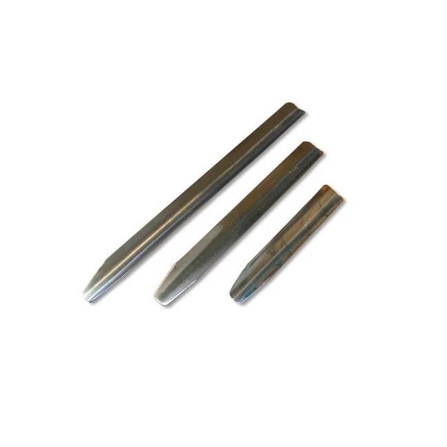 Espátula Canaleta em Chapa de Aço inox 10cm-715fab32-f6d1-458a-b256-2d133370b778