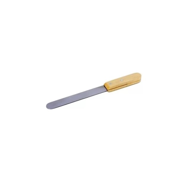 Espátula Com Cabo de Madeira em Aço Inox 7,5cm-04915520-ea3d-4107-8e6a-cae74b3f8ce9