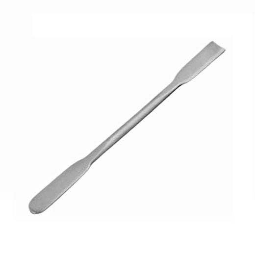 Espátula Dupla 5mm em aço inox 25cm