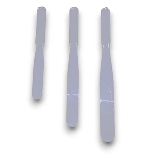 Espátula Em Polipropileno 20x100mm Cor Natural