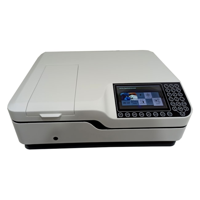 Espectrofotômetro com Faixa de 190 a 1100nm UV-VIS Duplo Feixe e Largura de Banda de 2nm-f9ec87d5-4ac2-4caa-9a83-a4e9bc8c4944