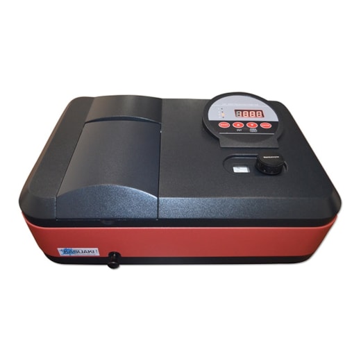 Espectrofotômetro Digital Com Faixa Visível de 325 à 1000nm