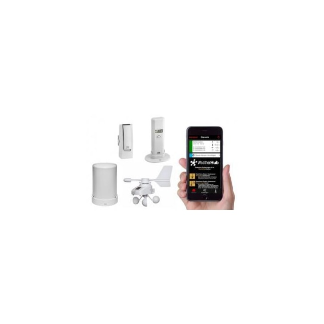 Estacao Meteorologica WeatherHub com Gateway - Incoterm T-SEN-0100-401a5668-ed36-48af-a7a6-8894f28b5213