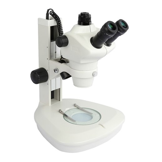 Estereomicroscópio Trinocular Com Zoom, Lâmpada de Led
