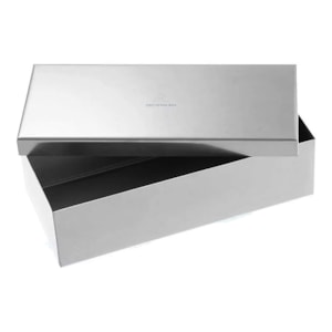 Estojo em Aço Inox 20 X 10 X 05 cm