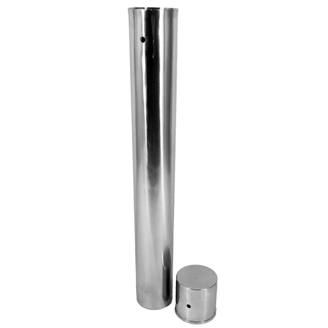 Estojo Em Aço Inox Para Esterilizar Placas de Petri p/ 12 Placas-a6a3e8b6-836b-4fb9-81bb-3b563975ec86
