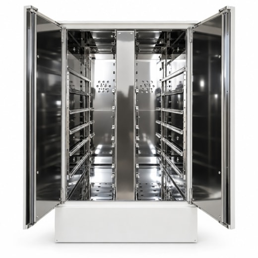 Estufa Com Circulação e Câmara Dupla 1152 Litros Interior Em Aço Inox