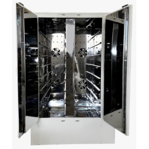 Estufa Com Circulação e Renovação Câmara Dupla 1600 Litros Interior Em Aço Inox