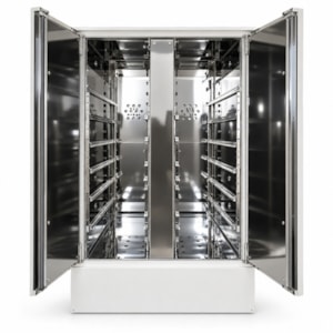 Estufa Com Circulação e Renovação Câmara Dupla 480 Litros Interior Em Aço Inox