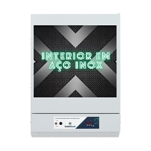 Estufa de Esterilização e Secagem Digital 1600 Litros Interior Em Aço Inox