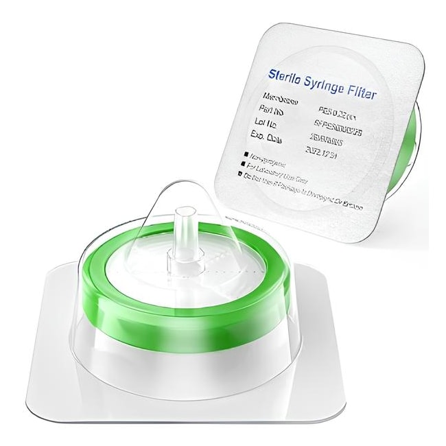 Filtro Para Seringa PES 0,22um Diâmetro 30mm Estéril Unidade-f5a5c0e0-b960-40e4-9085-a8f70e605c97