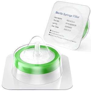 Filtro Para Seringa PES 0,45um Diâmetro 30mm Estéril