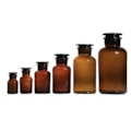 Frasco Reagente Âmbar Boca Larga Rolha de Vidro 60ml-e9a8c9bd-00f5-47e5-949d-54fe24d4e845