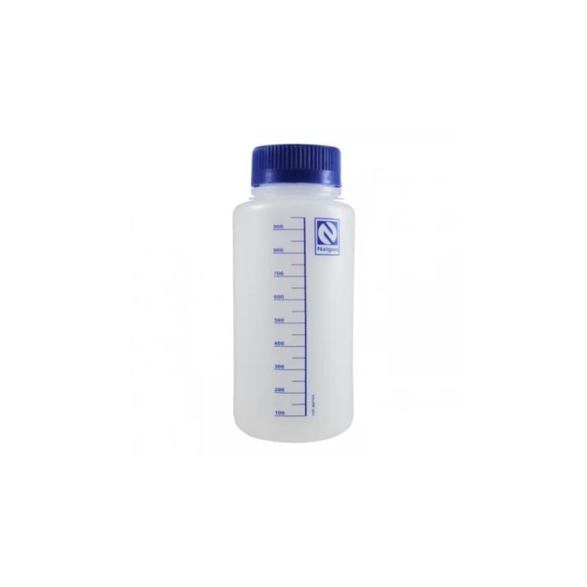 Frasco Reagente de Plástico Polipropileno Graduado Boca Larga 1000ml-24657808-aab3-4779-bbc7-e90bdea64b65