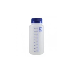 Frasco Reagente de Plástico Polipropileno Graduado Boca Larga 250ml